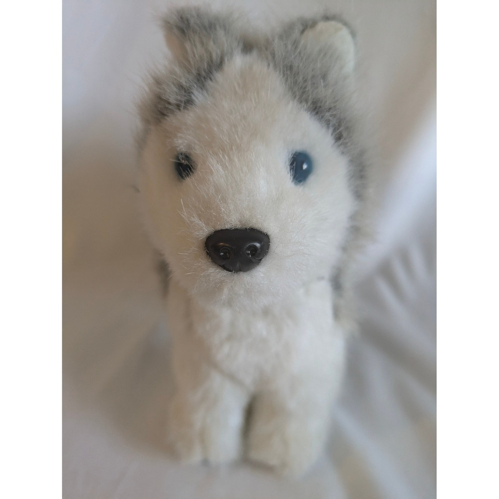 American Girl Doll Husky Dog named Pepper Plush Stuffed Animal Toy Gray White - Picture 5 of 7